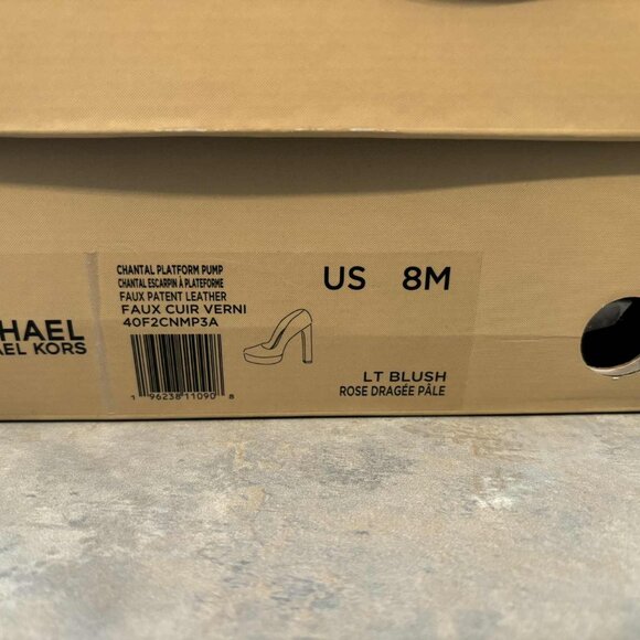 Michael Kors Chantal Faux Patent Leather Platform Pump - Picture 4 of 9